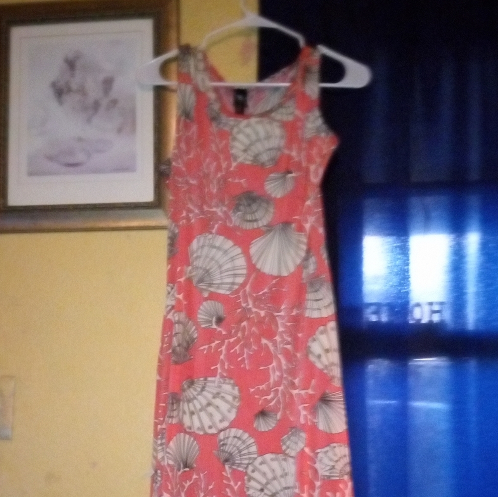 👗 BEAUTIFUL LONG SLEEVELESS DRESS SIZE MED